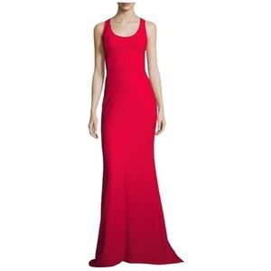 ELIZABETH and JAMES NWT Ava Sleeveless Ponte Gown Size 4 in Cardinal Red
